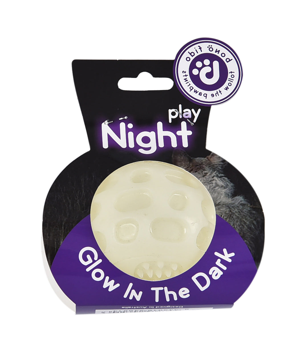 Bono Fido Night Play Self-glow Ball 3" 