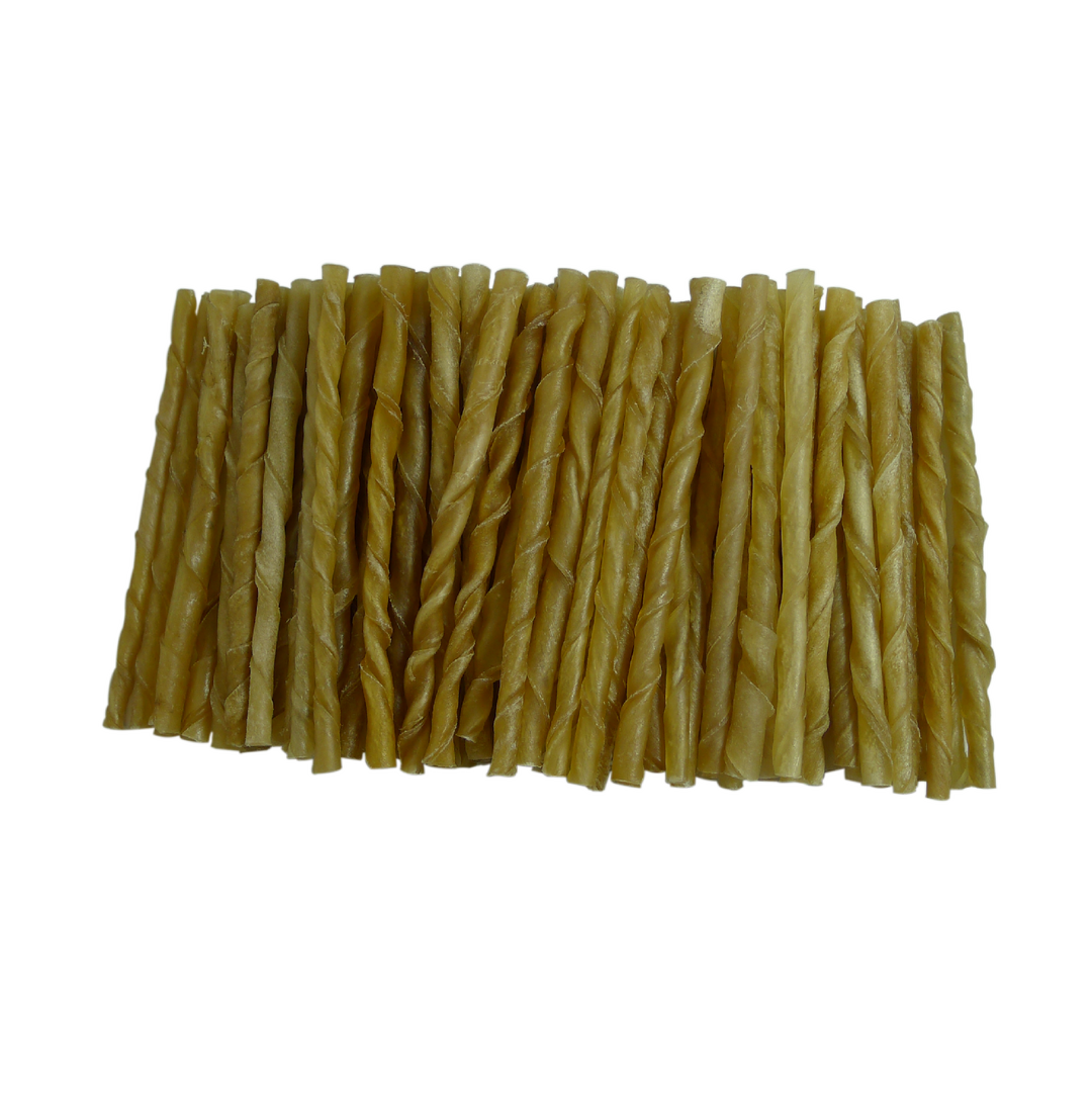 Bono Fido Rawhide 5" Twisted Sticks 100 Pack