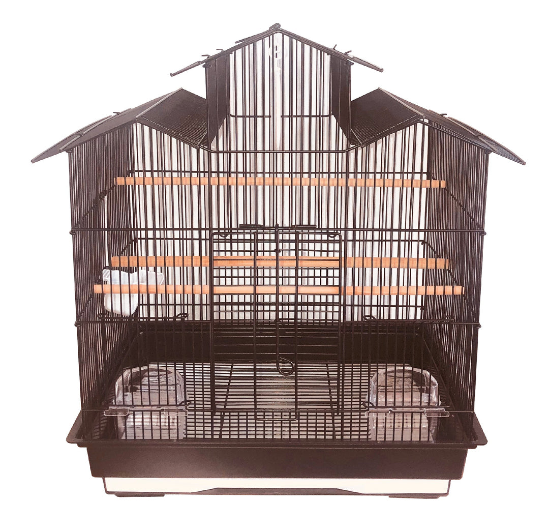 Bon Avi Bird Cage 18" Peak Roof Budgie 45310