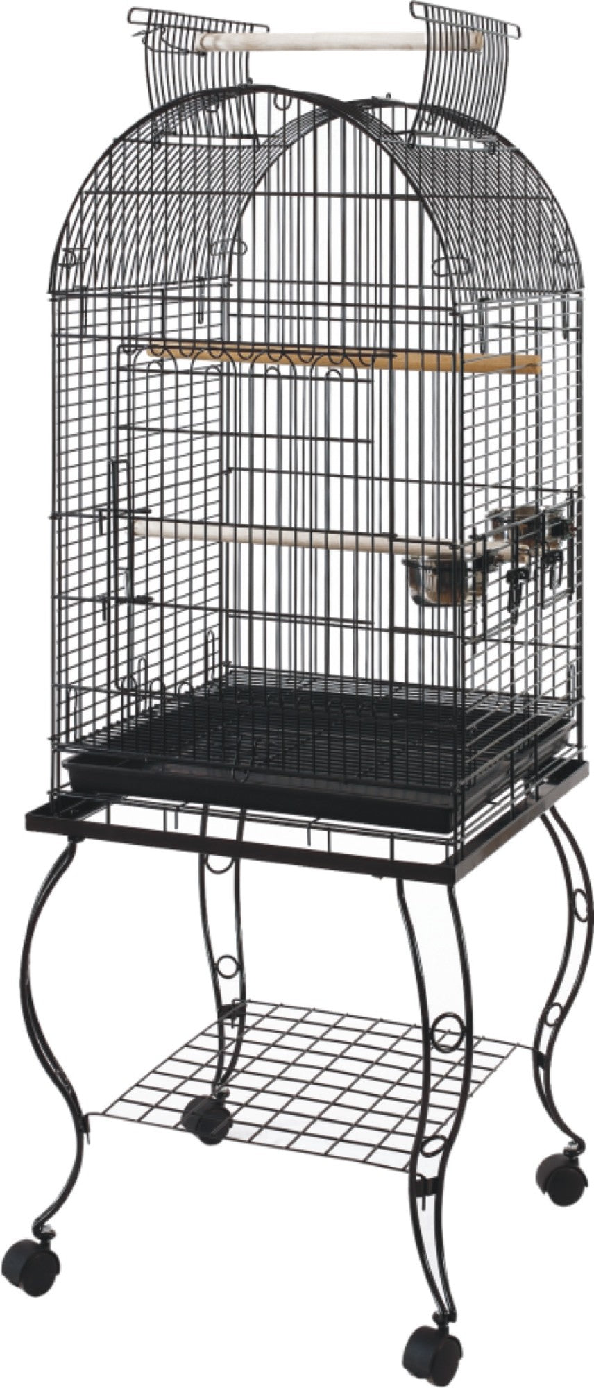 Bon Avi Bird Cage 20'' Parrot Cage & Stand Open Top 