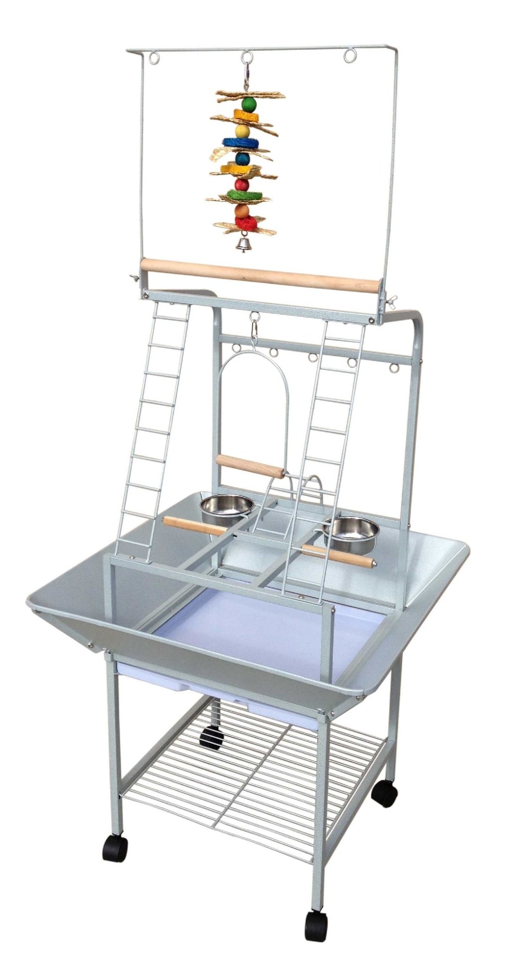 Bon Avi Parrot Stand Bird Gym Alto Ii