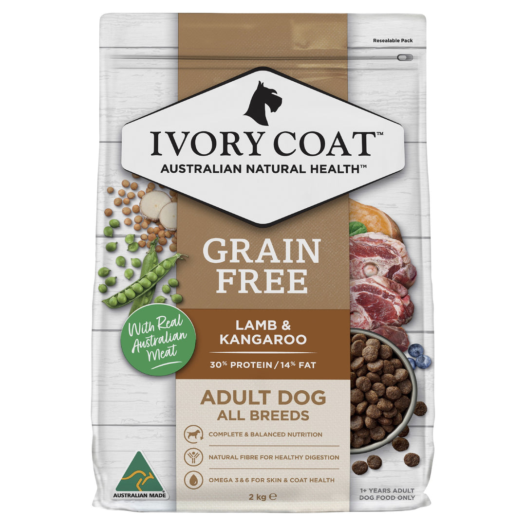 Ivory Coat K9 Adult Lamb & Kangaroo 2kg