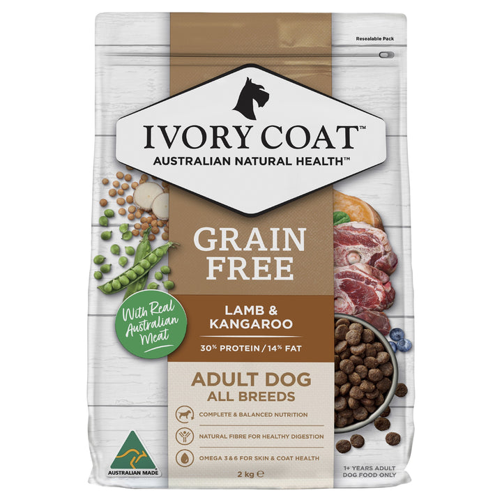 Ivory Coat K9 Adult Lamb & Kangaroo 2kg
