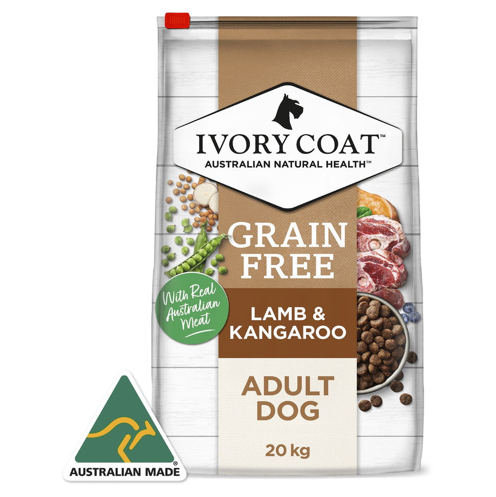 Ivory Coat K9 Adult Grain Free Lamb & Kangaroo 20kg
