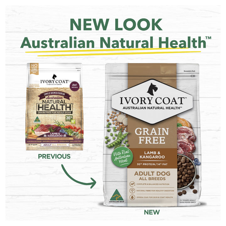 Ivory Coat K9 Adult Grain Free Lamb & Kangaroo 20kg