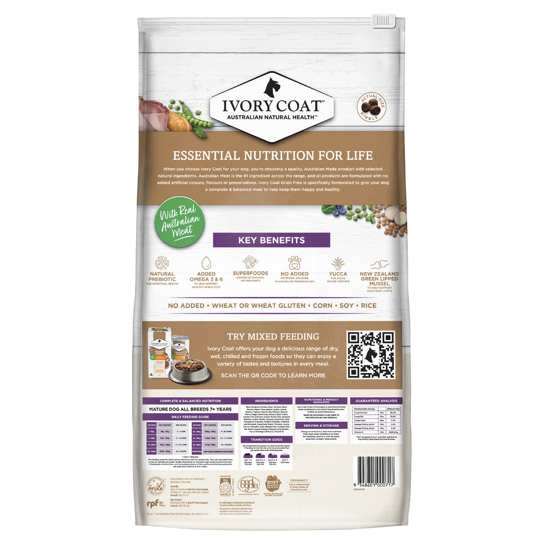 Ivory Coat K9 Reduced Fat Turkey 13kg