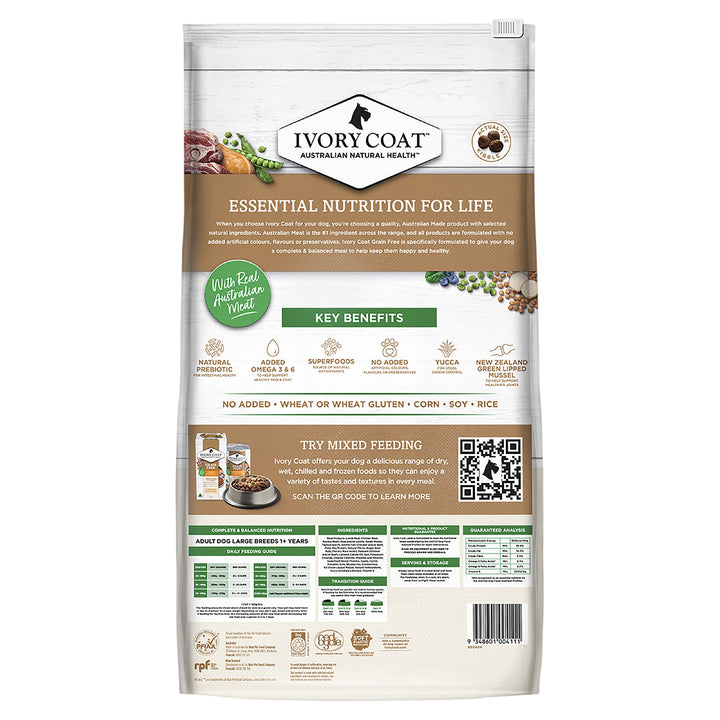 Ivory Coat K9 Adult Large Breed Lamb 13kg