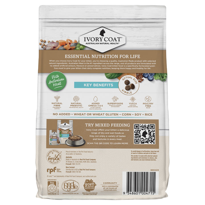 Ivory Coat F/l Kitten Ocean Fish & Salmon 2kg