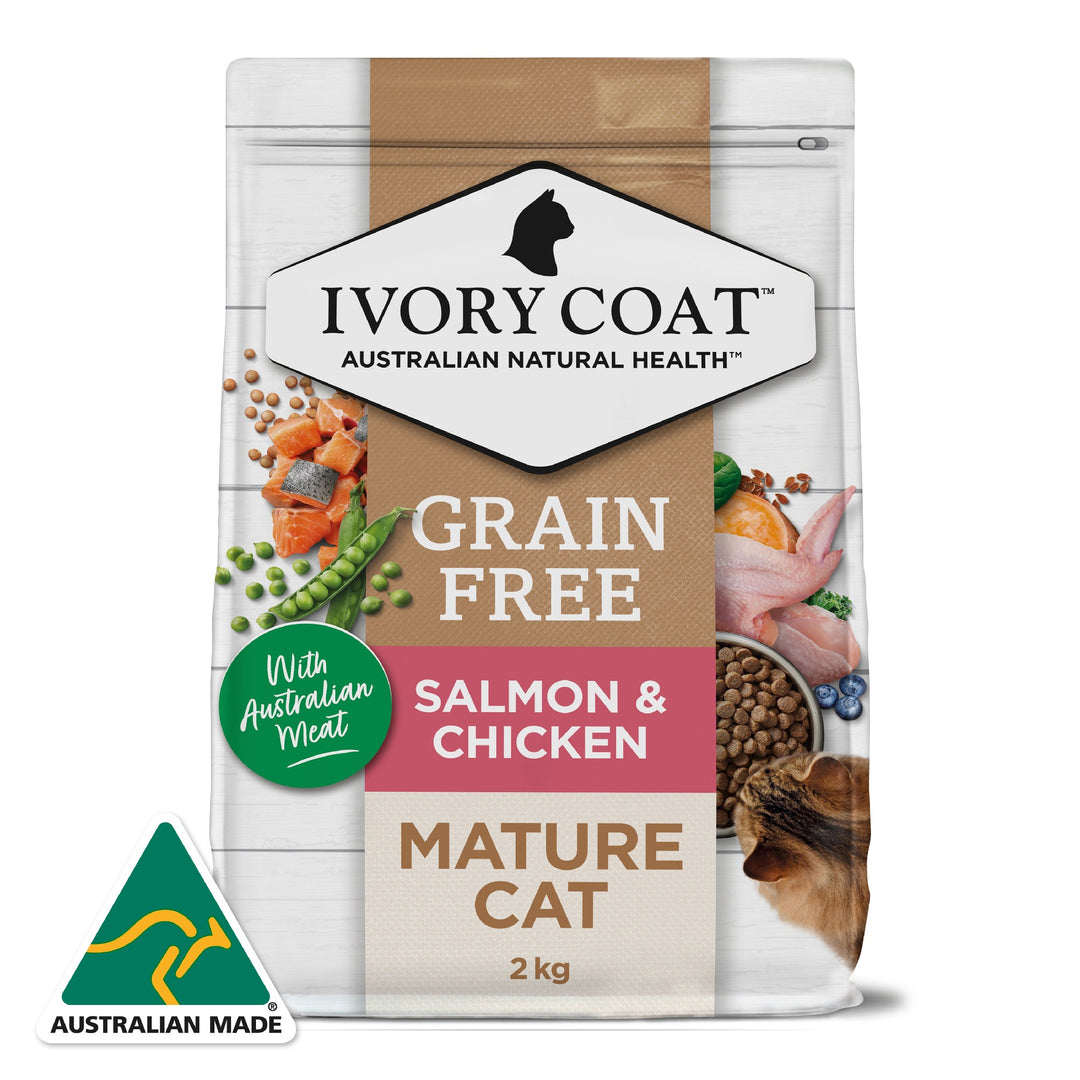 Ivory Coat F/l Mature Salmon & Chicken 2kg