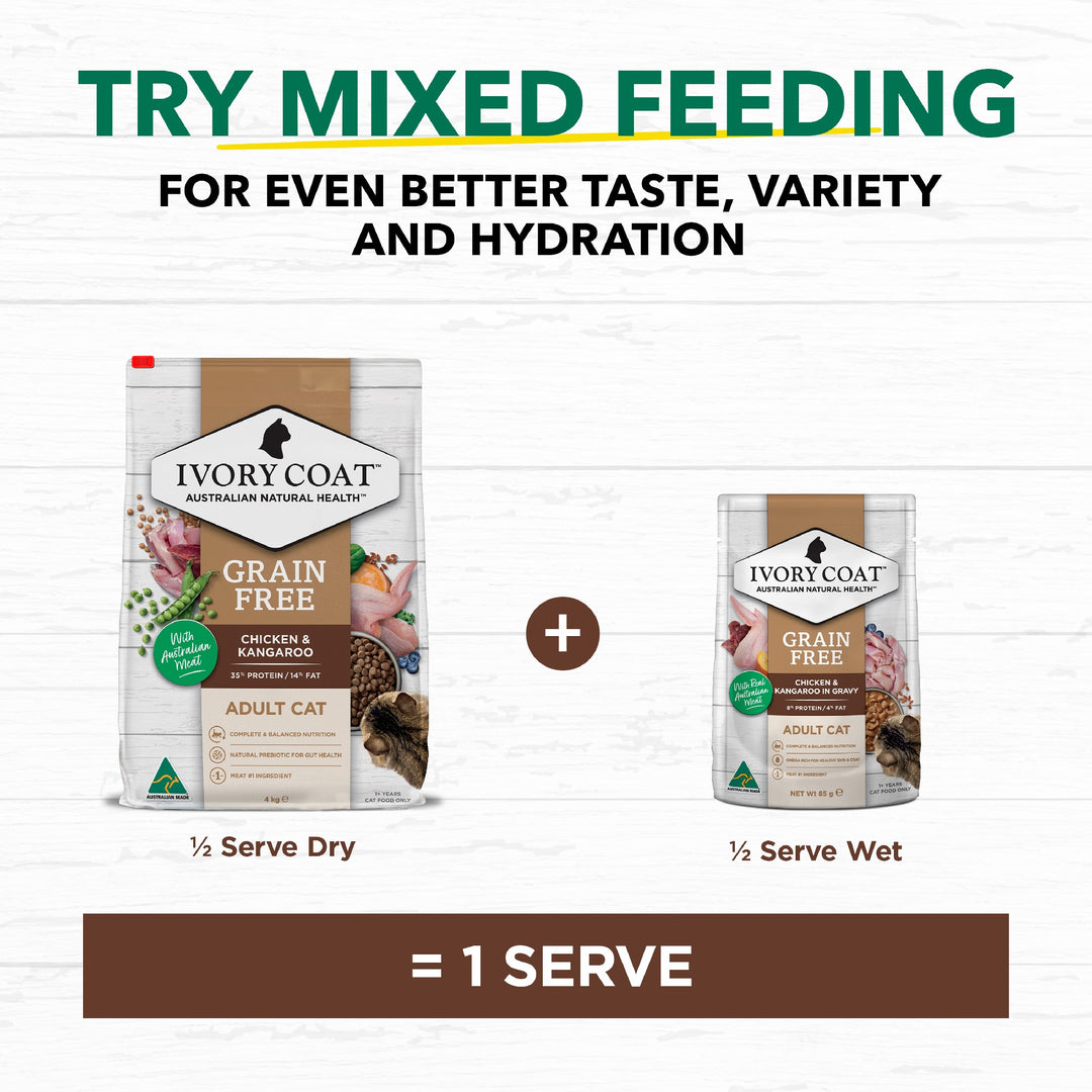 Ivory Coat F/l Adult Chicken & Kangaroo 4kg