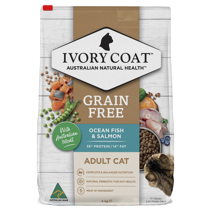 Ivory Coat F/l Adult Ocean Fish & Salmon 4kg