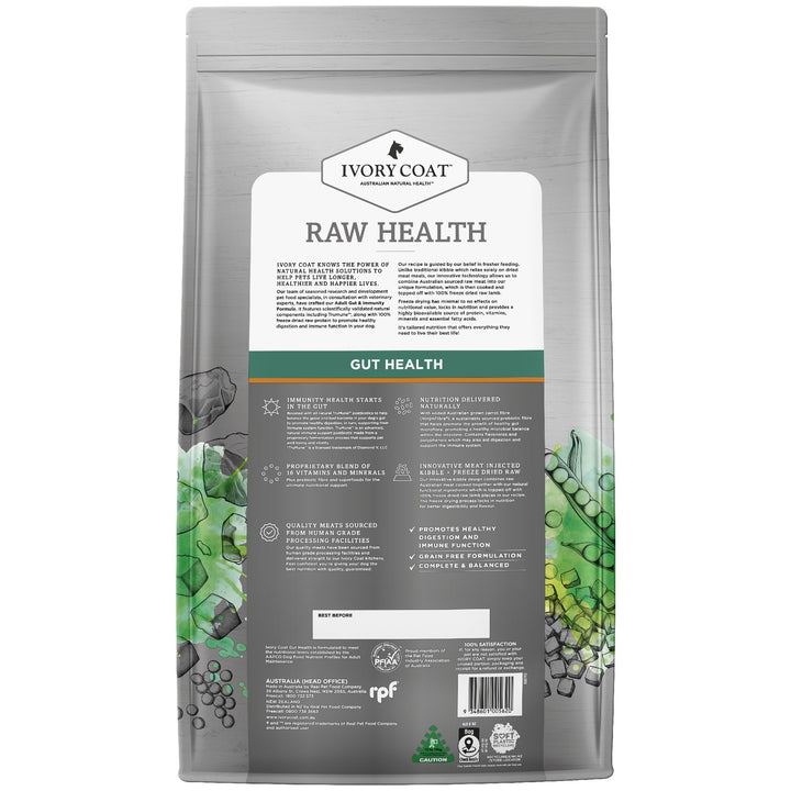 Ivory Coat K9 Raw Health Gut Health Chicken 10kg