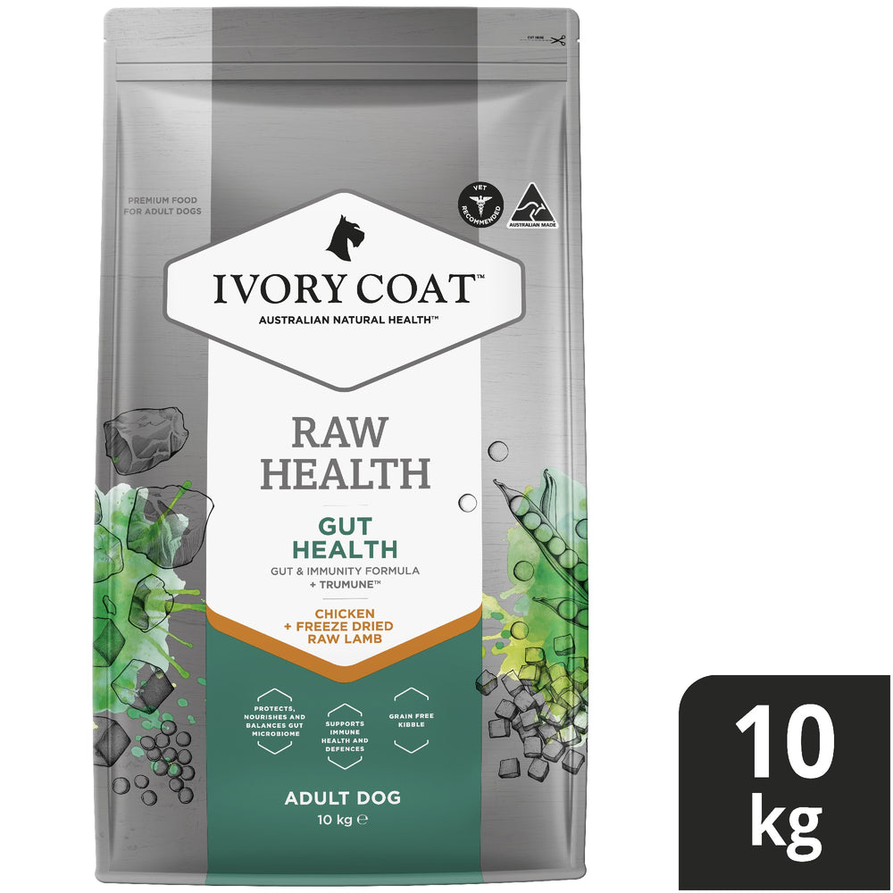 Ivory Coat K9 Raw Health Gut Health Chicken 10kg