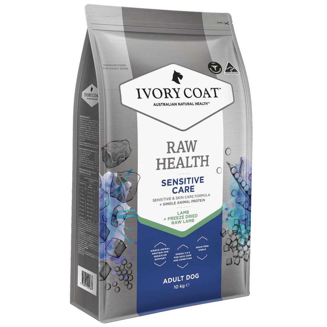 Ivory Coat K9 Raw Health Sensitive Care Lamb 10kg