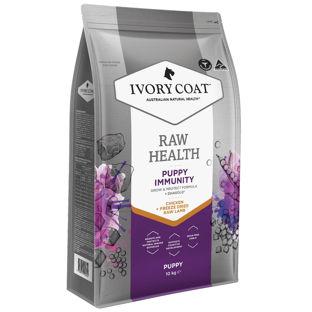 Ivory Coat K9 Raw Health Puppy Immunity Chicken 10kg
