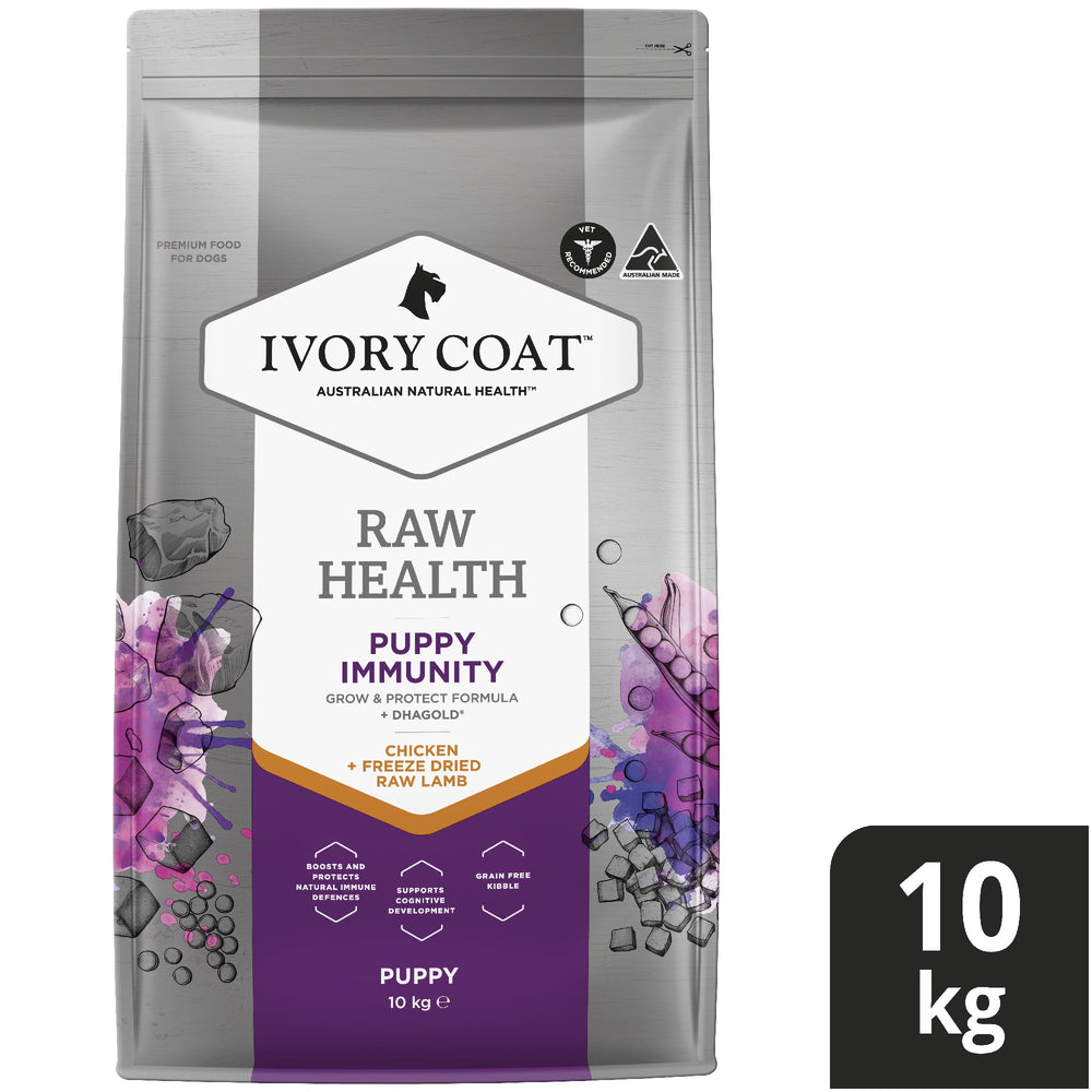 Ivory Coat K9 Raw Health Puppy Immunity Chicken 10kg