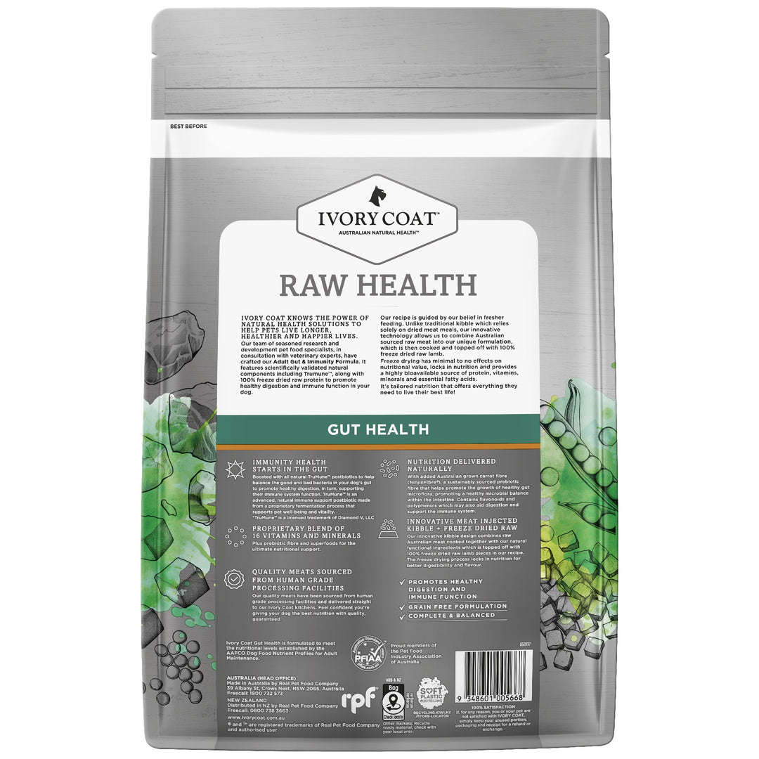 Ivory Coat K9 Raw Health Gut Health Chicken 1.8kg