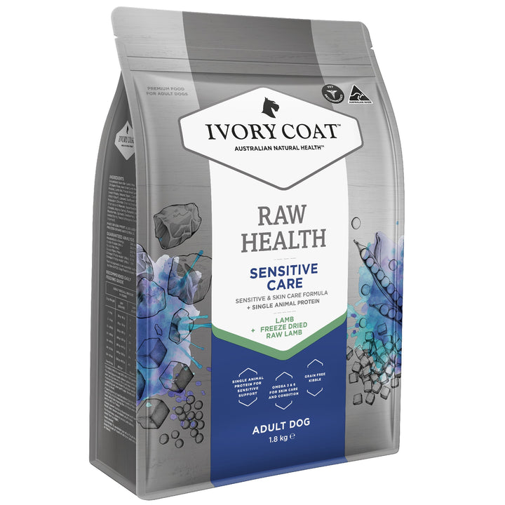 Ivory Coat K9 Raw Health Sensitive Care Lamb 1.8kg