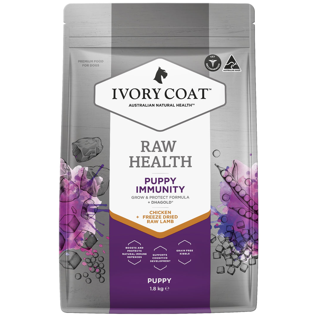 Ivory Coat K9 Raw Health Puppy Immunity 1.8kg