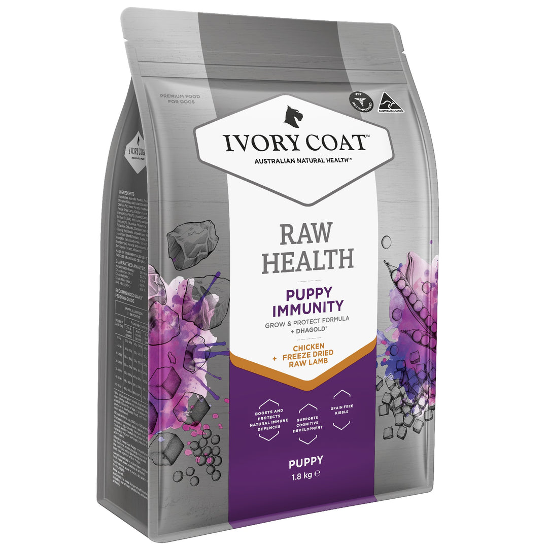Ivory Coat K9 Raw Health Puppy Immunity 1.8kg