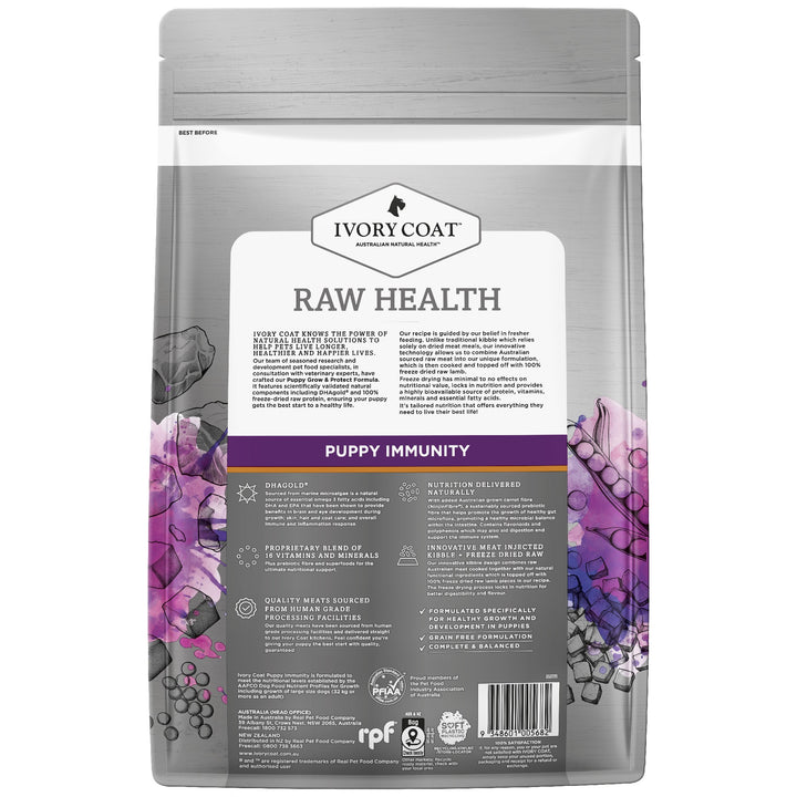 Ivory Coat K9 Raw Health Puppy Immunity 1.8kg