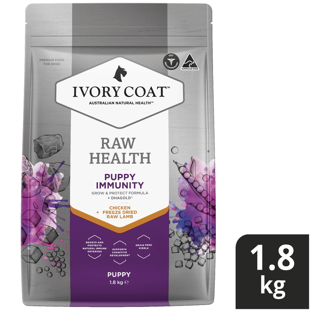 Ivory Coat K9 Raw Health Puppy Immunity 1.8kg