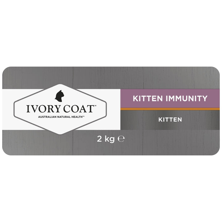 Ivory Coat F/l Raw Health Kitten Immunity Chicken 2kg