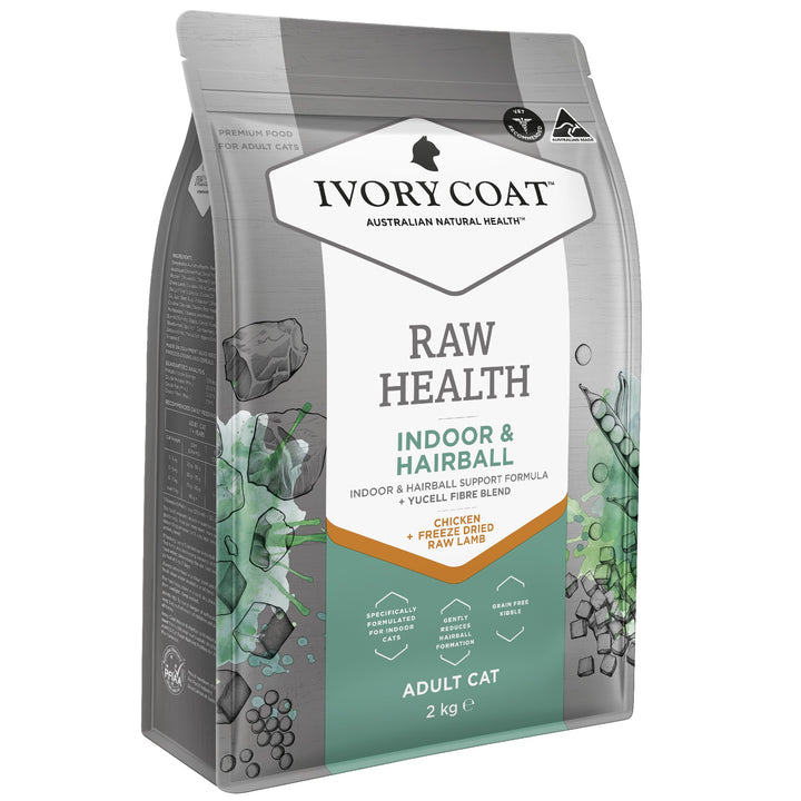 Ivory Coat F/l Raw Health Indoor & Hairball Chicken 2kg