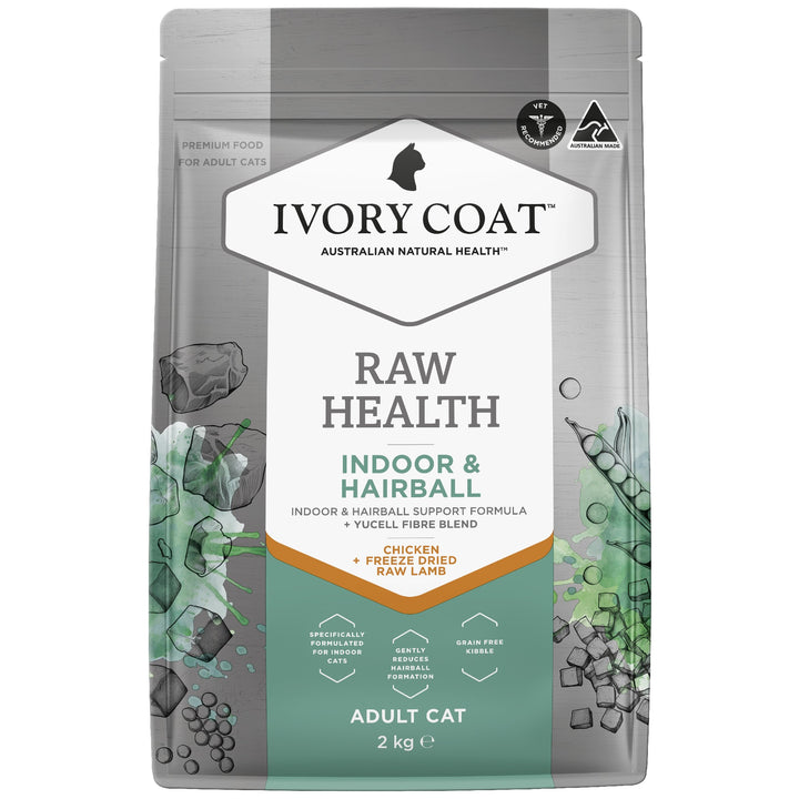 Ivory Coat F/l Raw Health Indoor & Hairball Chicken 2kg
