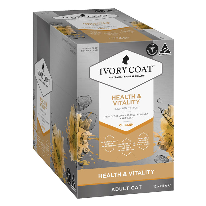 Ivory Coat F/l Inspired By Raw Health & Vitality Chicken 12x85g