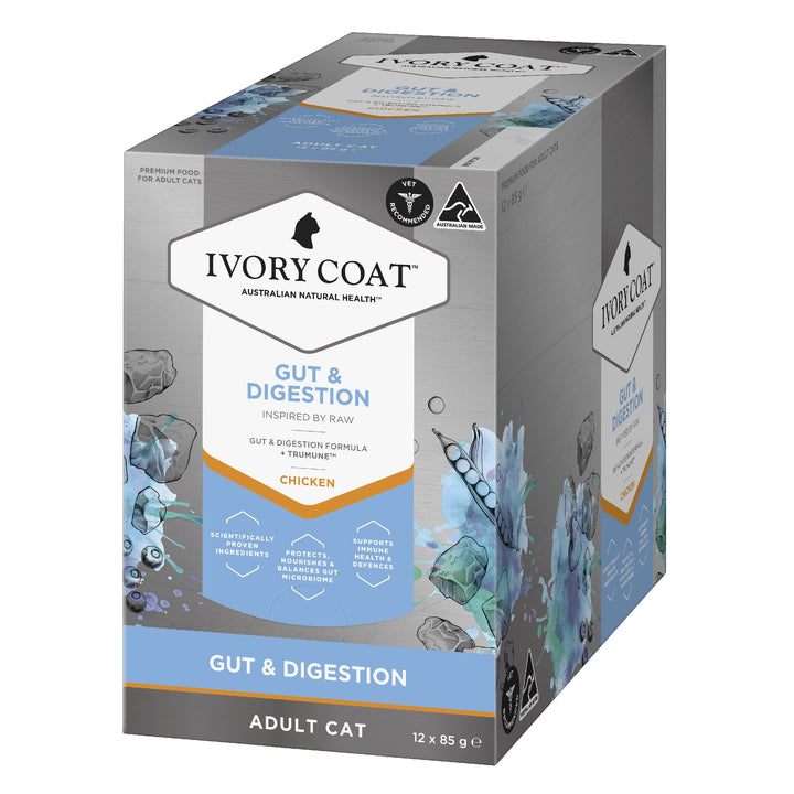 Ivory Coat F/l Inspired By Raw Gut & Digestion Chicken 12x85g