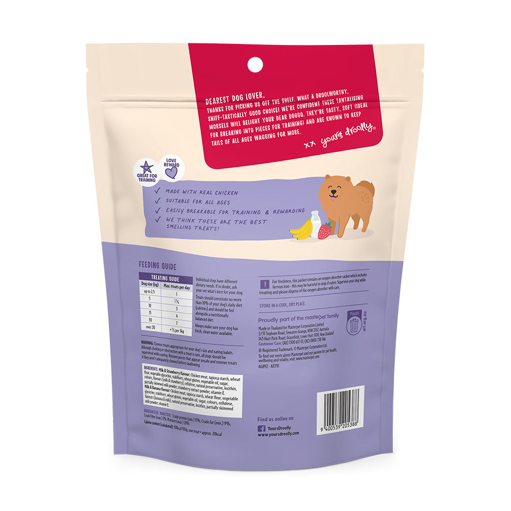 Yours Droolly Dog Treats Double Delights Milky Mix-ups 350g