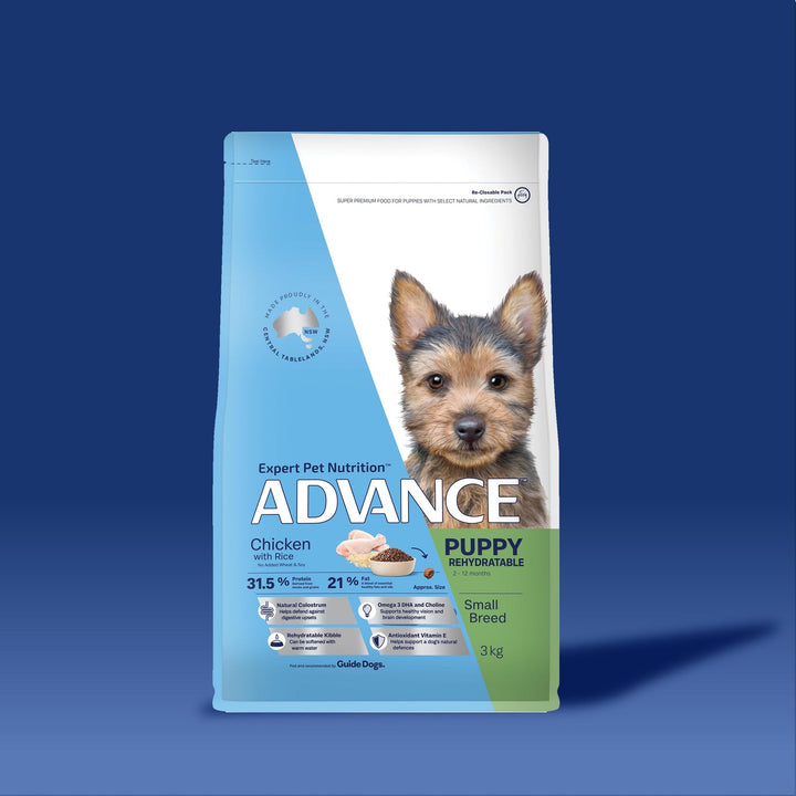 Advance Puppy Rehydratable Chicken With Rice Small Breed 3kg