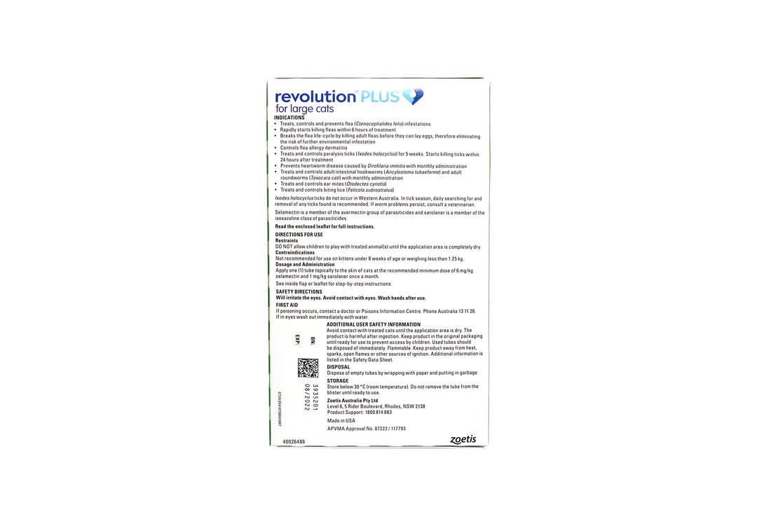 Revolution Plus Green Cat 5.1-10kg 3pk