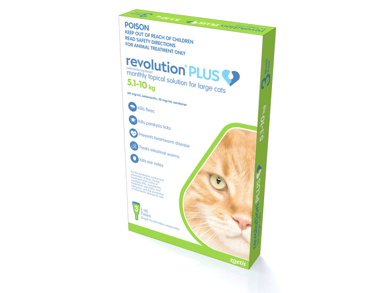 Revolution Plus Green Cat 5.1-10kg 3pk