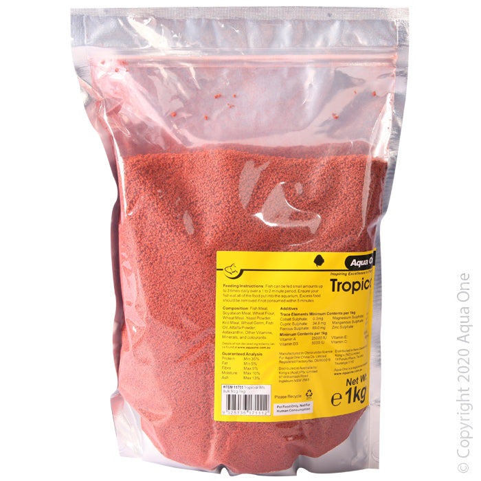 Aqua One Tropical Bits Bulk 1kg