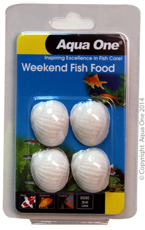 Aqua One Weekend Fish Food 20g