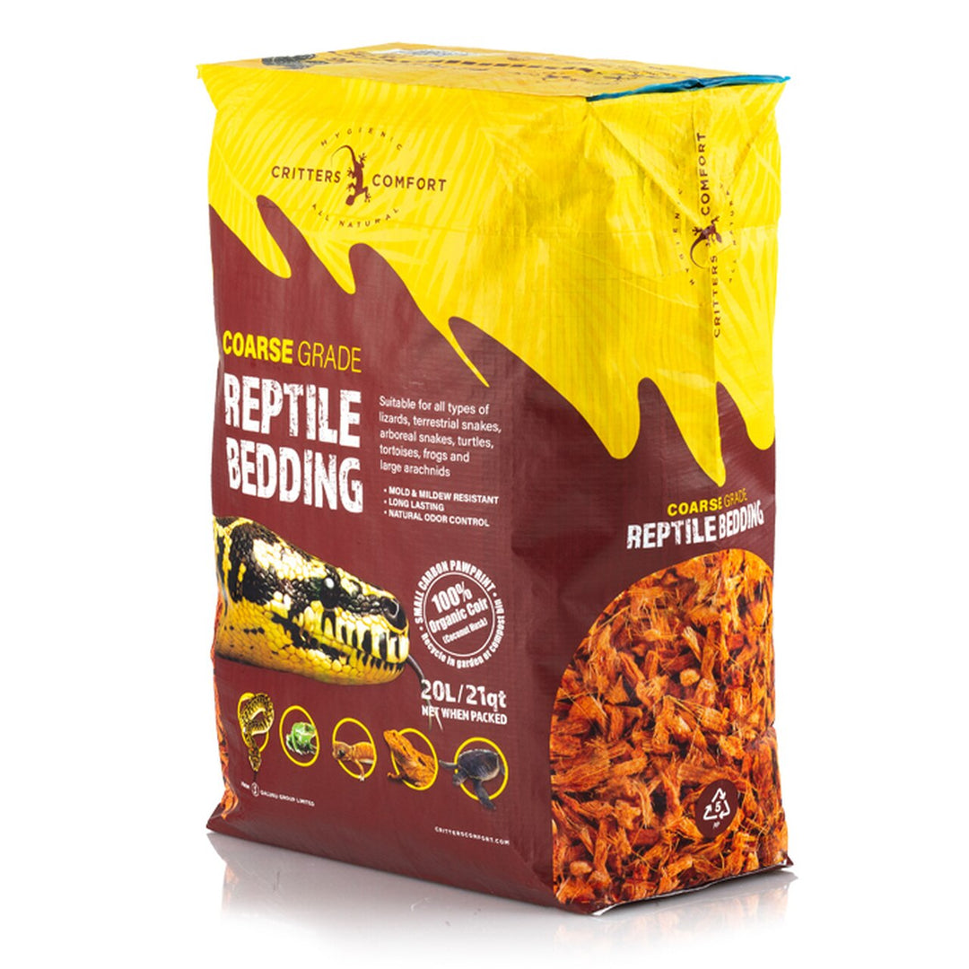 Critters Comfort Reptile Bedding Coarse 20l