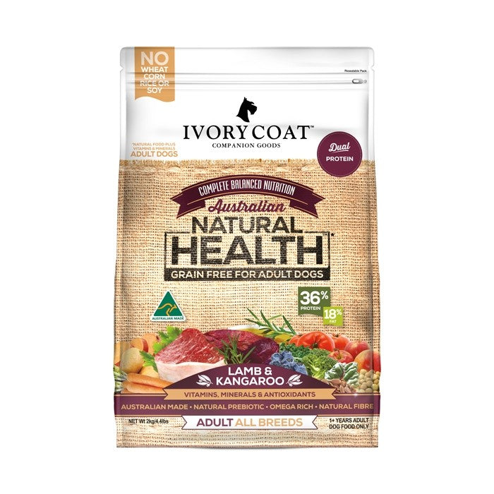 Ivory Coat K9 Adult Lamb & Kangaroo 2kg
