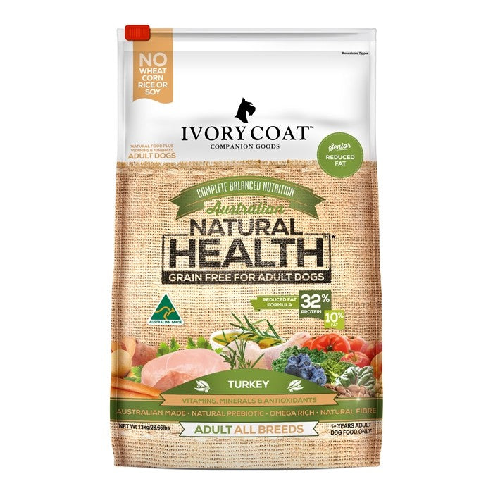 Ivory Coat K9 Reduced Fat Turkey 13kg