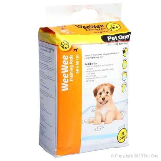 Pet One Wee Wee Pads 25pk