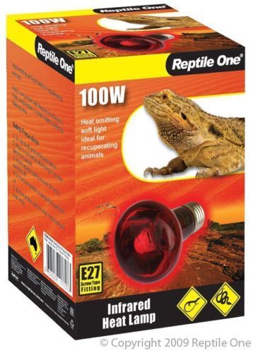 Reptile One Infrared Heat Lamp 100w