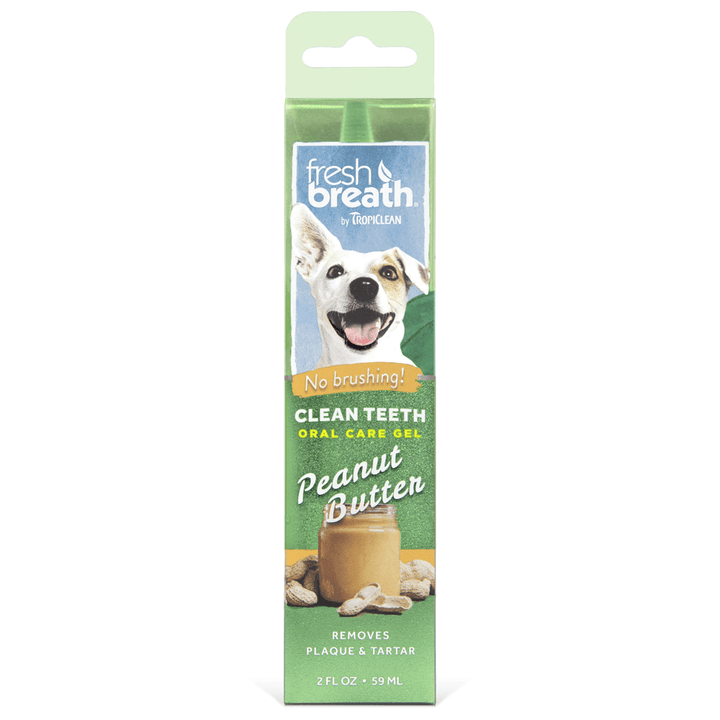 TROPICLEAN CLEAN TEETH GEL 59ML PEANUT BUTTER