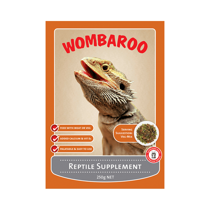 Wombaroo Reptile Supplement 250G